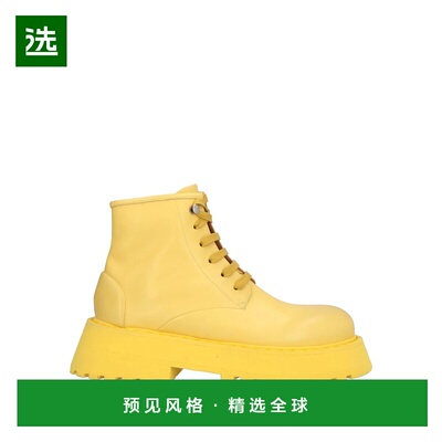 1h可退 香港直邮marsell 女士 脚踝靴 yellow黄色 舒适时尚