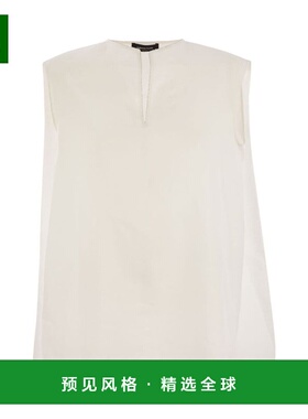 1h可退 香港直邮Fabiana Filippi 女士 亚麻无袖上衣 TPD275F5950