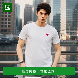 Des T恤 Garcons 圆领短袖 AXT108051 Play 香港直邮Comme