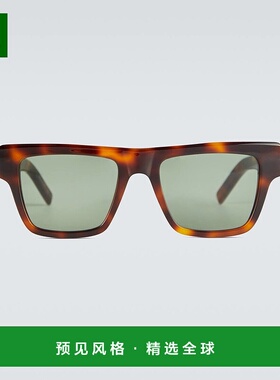 1h可退 香港直邮Saint Laurent 圣罗兰 男士 方形框醋纤太阳眼镜