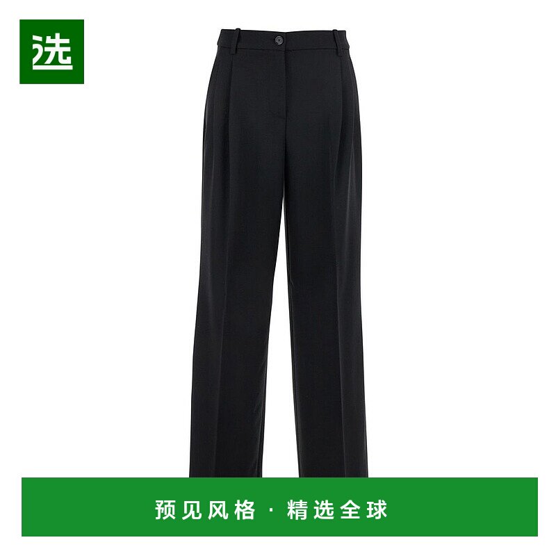 香港直邮Pinko 品高 女士 直筒修身長褲 105898A18E裤子西装裤