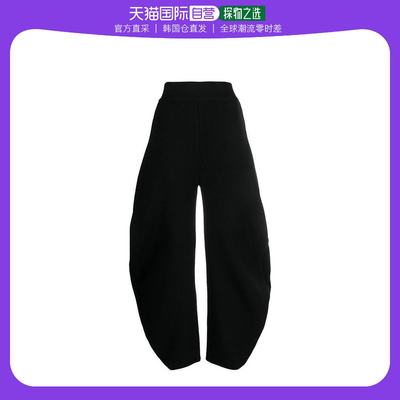 韩国直邮ALAIA23FW直筒裤女AA9P10734M812Black