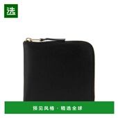 女士 1h可退 黑色皮革钱包 garcons 川久保玲 香港直邮comme des