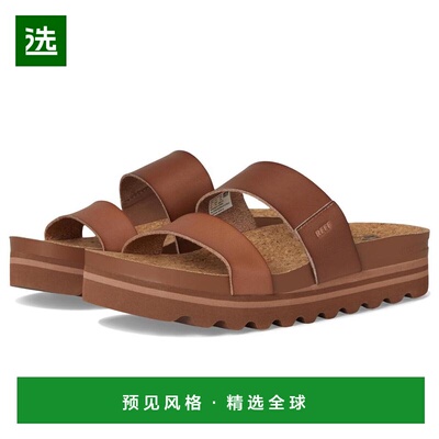 1h可退 【美国直邮】Reef女士时装凉鞋真皮防滑时尚舒适百搭透气