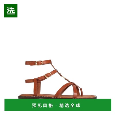 1h可退 香港直邮SAM EDELMAN 山姆爱德曼 女士 人字拖 brown棕色