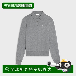 欧洲直邮CELINE 细棉 1h可退 思琳 Polo 衫