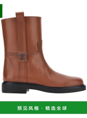 香港直邮Tod's 圆头短筒靴 XXW20L0IM60T0N