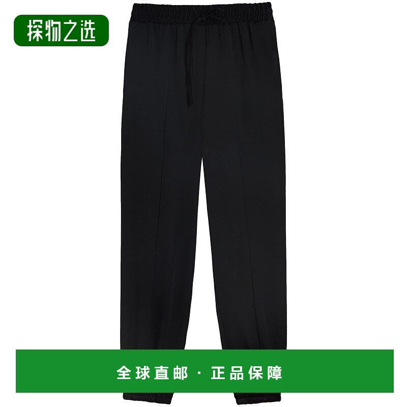 香港直邮Jil Sander 吉尔·桑达 女士 斜紋抽繩長褲 J04KA0113J65