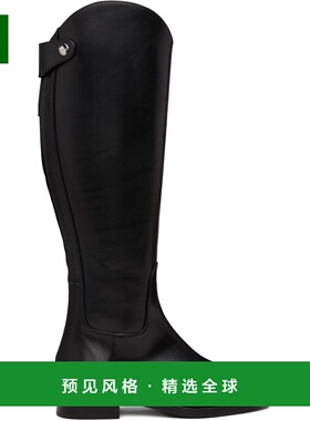 1h可退 香港直邮aeyde 女士 黑色 Hector 高筒靴 A11KB0628002001