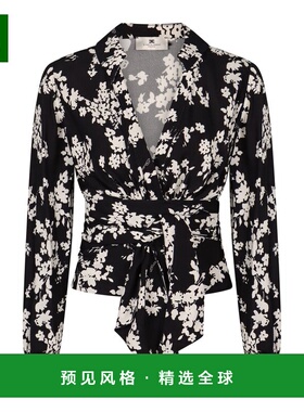 1h可退 香港直邮Elisabetta Franchi 女士 印花衬衫 CA11051E2