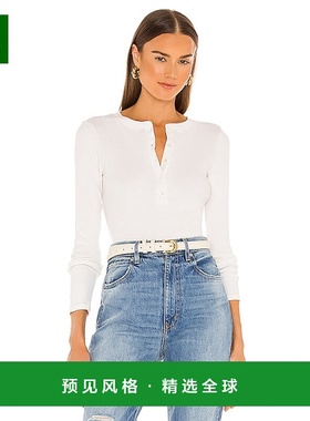 1h可退 香港直邮NILI LOTAN 女士 Jordan 亨利领T恤 11304K65