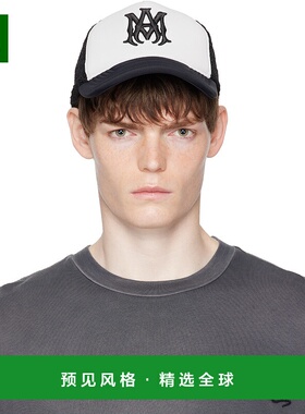 香港直邮AMIRI 男士 黑色 MA Two Tone 卡车司机帽 AMHATR1030