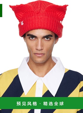 1h可退 香港直邮Charles Jeffrey Loverboy 男士 红色 Mohair Chu