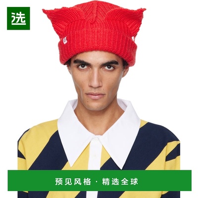 1h可退 香港直邮Charles Jeffrey Loverboy 男士 红色 Mohair Chu