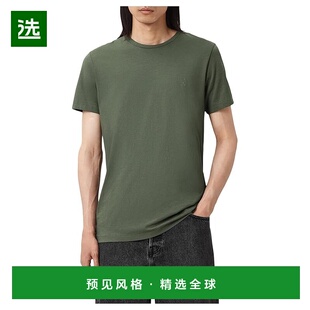 1h可退 香港直邮Allsaints 男士 Brace 短袖水手领T恤 舒适时尚