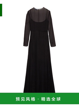 香港直邮Prada 长袖连衣裙长裙 P3Q51125RSOOO