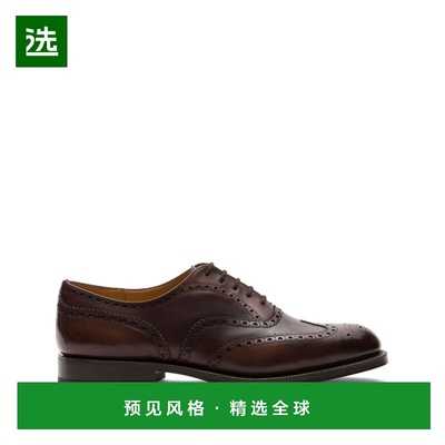1h可退 香港直邮church s 男士 BURWOOD 牛津布洛克鞋 EEB002FG00