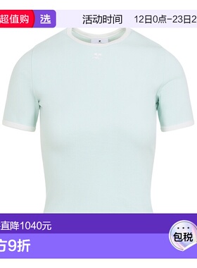 香港直邮Courreges 短袖T恤 125JTS017JS0203