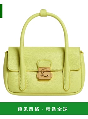 香港直邮COCCINELLE 女士手提包 E5U4K580101G70 CO 黄色 Mini双
