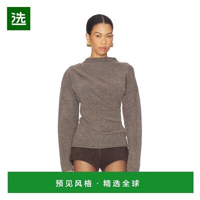 1h可退 香港直邮Helmut Lang 海尔姆特·朗 女士 宽松型水手领上