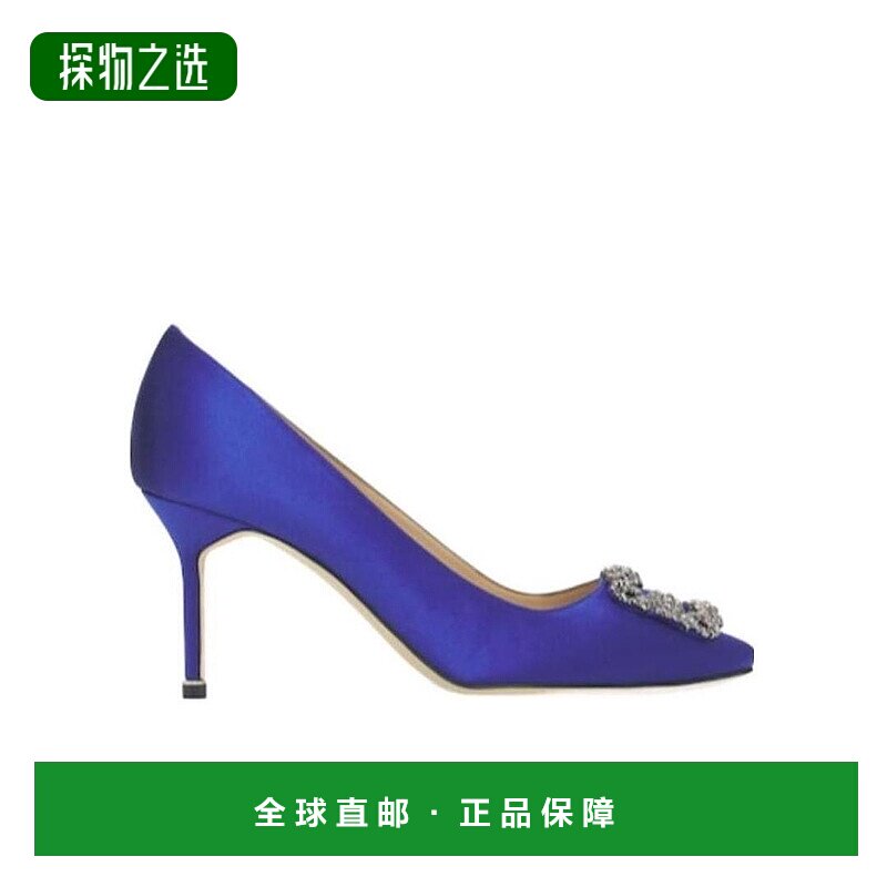香港直邮Manolo Blahnik 细跟“HANGISI”高跟鞋 73I-0C4007