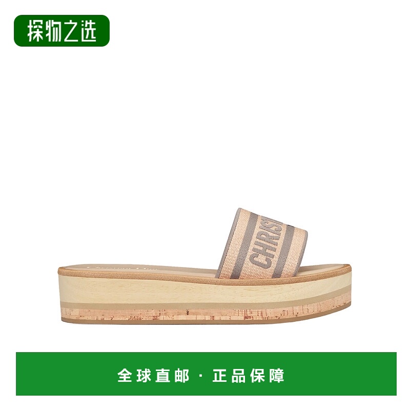 香港直邮Dior 露趾拖鞋 KCO052ECJ厚底迪奥