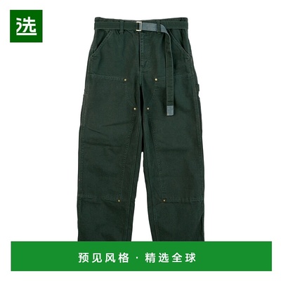 香港直邮Sacai Carhartt WIP X Sacai 腰带环休闲裤 2500991S