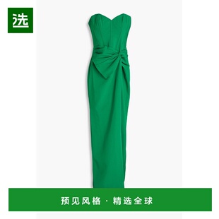 付款1h内可退 香港直邮MARCHESA NOTTE 女士 抹胸扭曲绉纱睡裙 N7