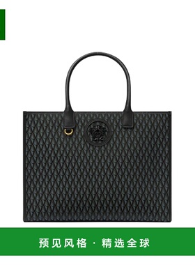 香港直邮Versace V 印花 LA MEDUSA 大号托特包 10047411A16242