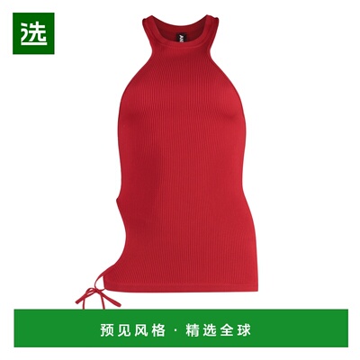 1h可退 香港直邮ANDREĀDAMO 女士 Andreadamo 羅紋針織背心 ADFW2