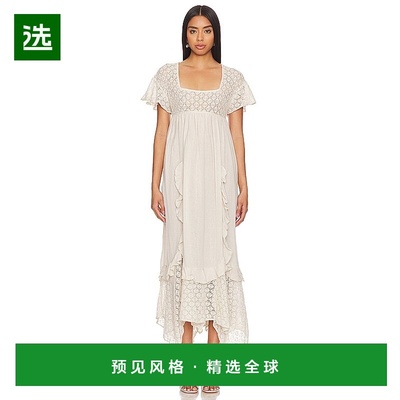 1h可退 香港直邮Free People 自由人 女士 Bring Romance 中长连