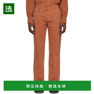 1h可退 香港直邮Études 男士 红色 Bumper 长裤 E23MM491A002