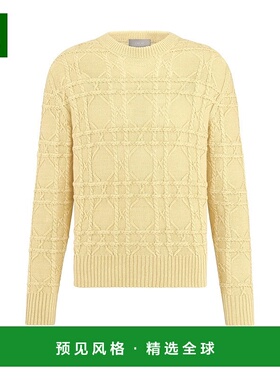 1h可退 欧洲直邮Dior/迪奥 男士Icons Cannage 纹理针织衫毛衣