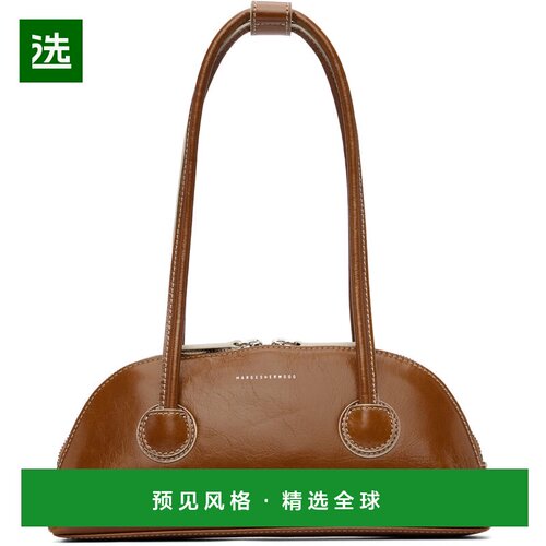 1h可退 香港直邮Marge Sherwood 女士 棕色 Bessette 单肩包 EE04