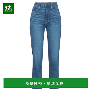 1h可退 香港直邮Frame Denim 女士 牛仔长裤 blue蓝色 舒适时尚