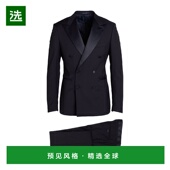 舒适时尚 1h可退 西服 black黑色 香港直邮Tagliatore 男士