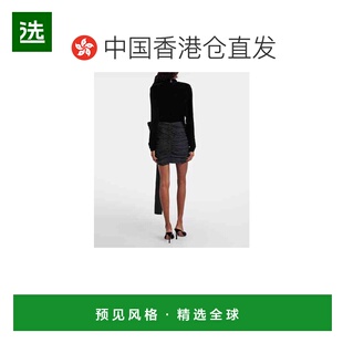 1h可退 香港直邮ROTATE BIRGER CHRISTENSEN 女士 蝴蝶结装饰褶皱