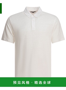 香港直邮VINCE 男士T恤 M92369595A137OWT SS2025 白色短袖