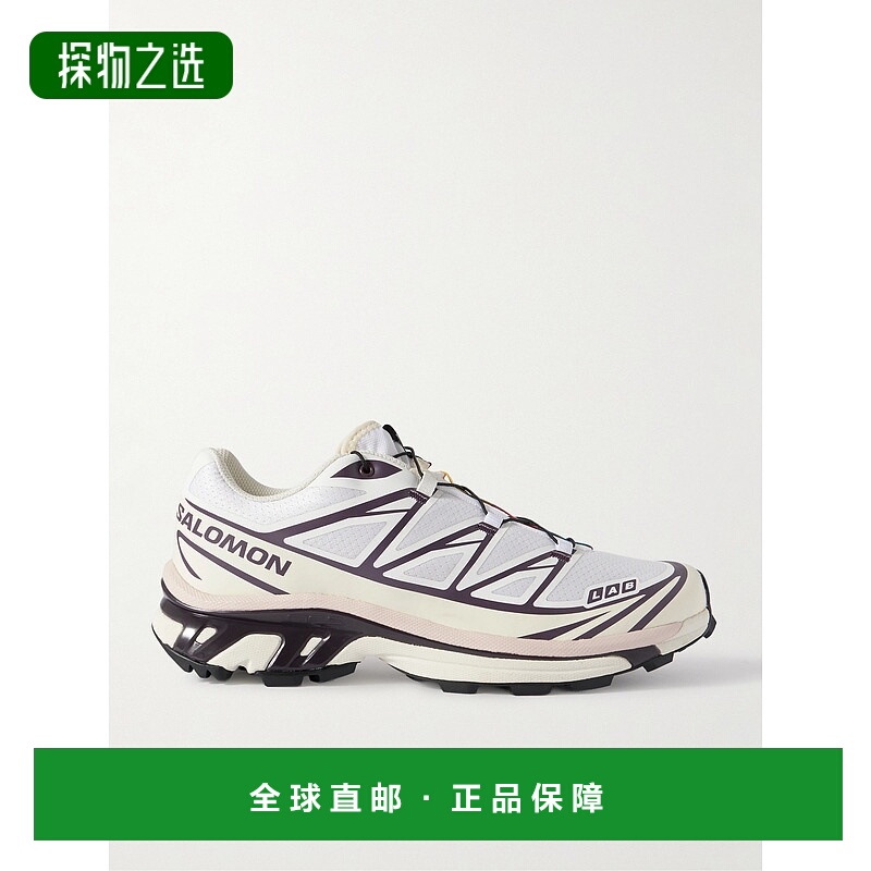 香港直邮salomon 萨洛蒙 男士 XT-6 网纱橡胶运动鞋 L47864600WHI