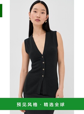 香港直邮LE KASHA 女士 Soyo 针织开衫 black黑色 舒适时尚