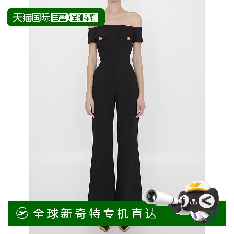 欧洲直邮BALMAIN 女士连衣裙 CF1PW130VE170PA