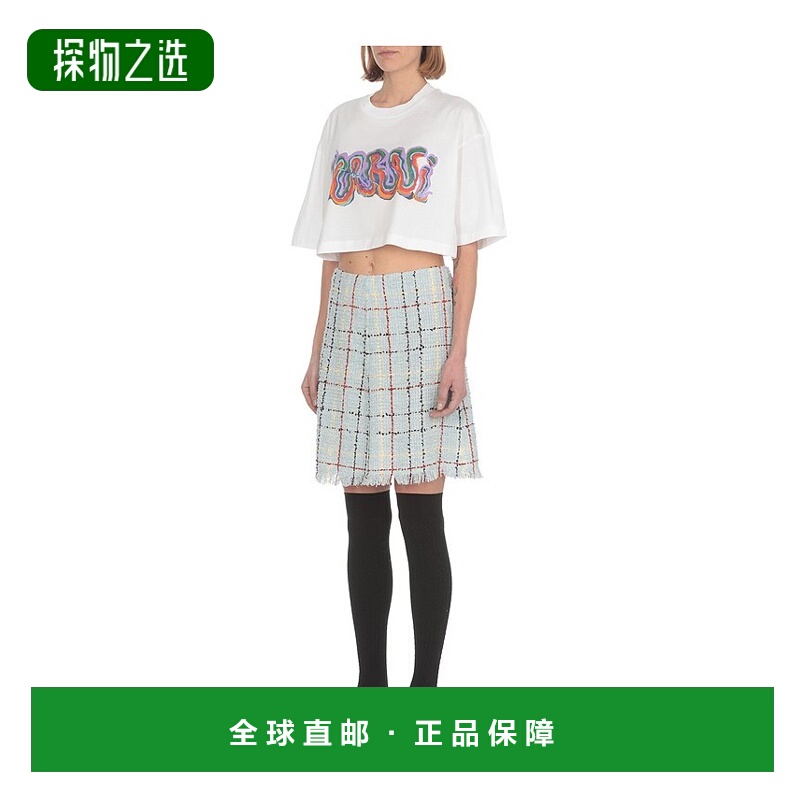 香港直邮Marni 圆领T恤 THJE0301P0USCV23