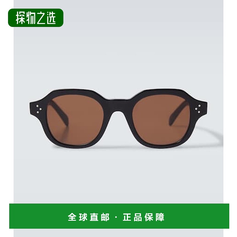 香港直邮Celine 思琳 男士 3 HD 圆点方框太阳眼镜