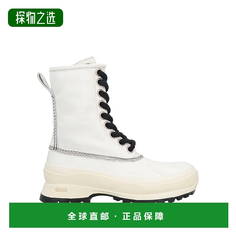 香港直邮Jil Sander 吉尔·桑达 女士 脚踝靴 white白色 舒适时尚