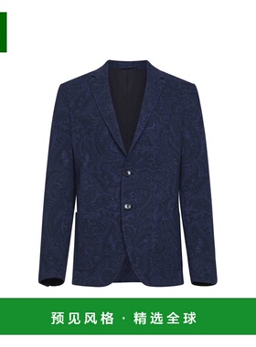 1h可退 香港直邮ETRO 男士西服 MRCB000599JAE01X0883 SS2026 蓝