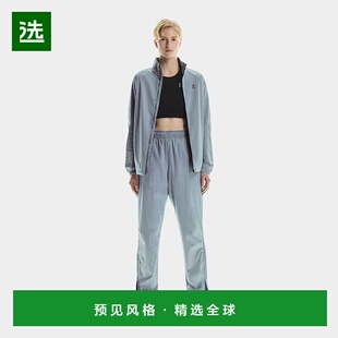 欧洲直邮On/昂跑 Court系列女士间歇泉蓝再生聚酯纤维脚踝拉卫裤