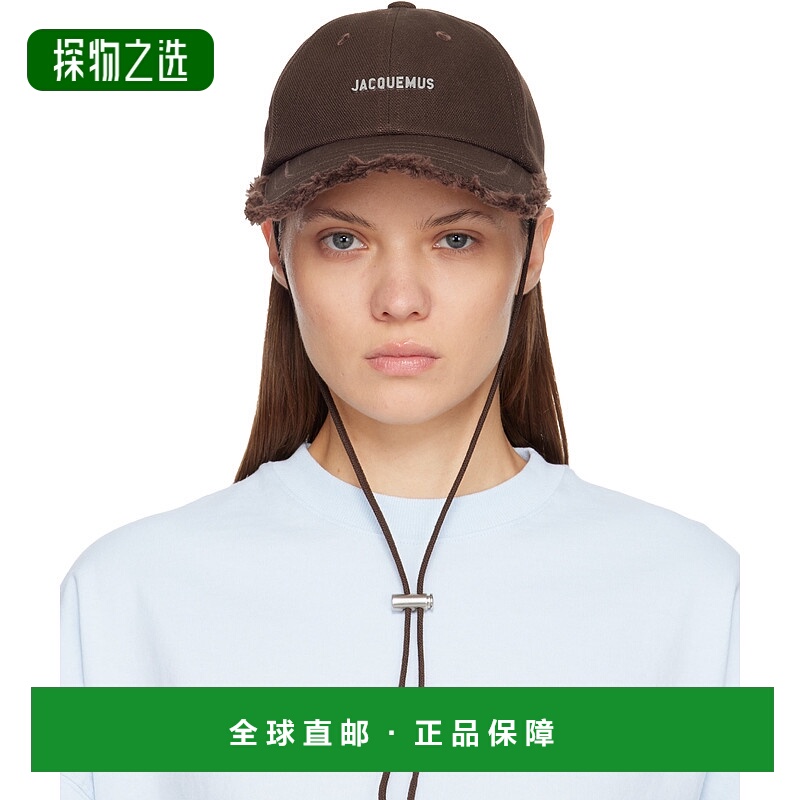 香港直邮Jacquemus 女士 棕色 The Artichaut 棒球帽 23EACU00452
