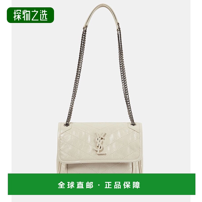 1h可退 香港直邮Saint Laurent 圣罗兰 女士 Niki Baby 皮革肩包