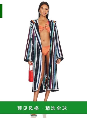 1h可退 香港直邮MISSONI 米索尼 女士 Chandler 连帽浴袍 1C3AC99