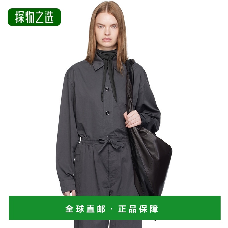 1h可退 香港直邮Lemaire 女士 灰色 Pyjama 衬衫 SH1198LF1207